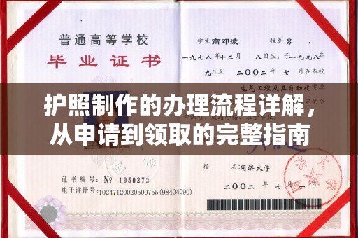 钦南护照制作的办理流程详解，从申请到领取的完整指南
