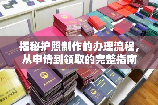 钦南揭秘护照制作的办理流程，从申请到领取的完整指南